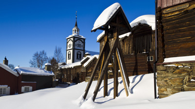 R�ros  Vintermarknad